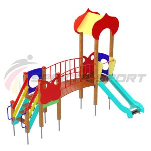 Купить Детский игровой комплекс Полянка ДИК 1603 в Казани 